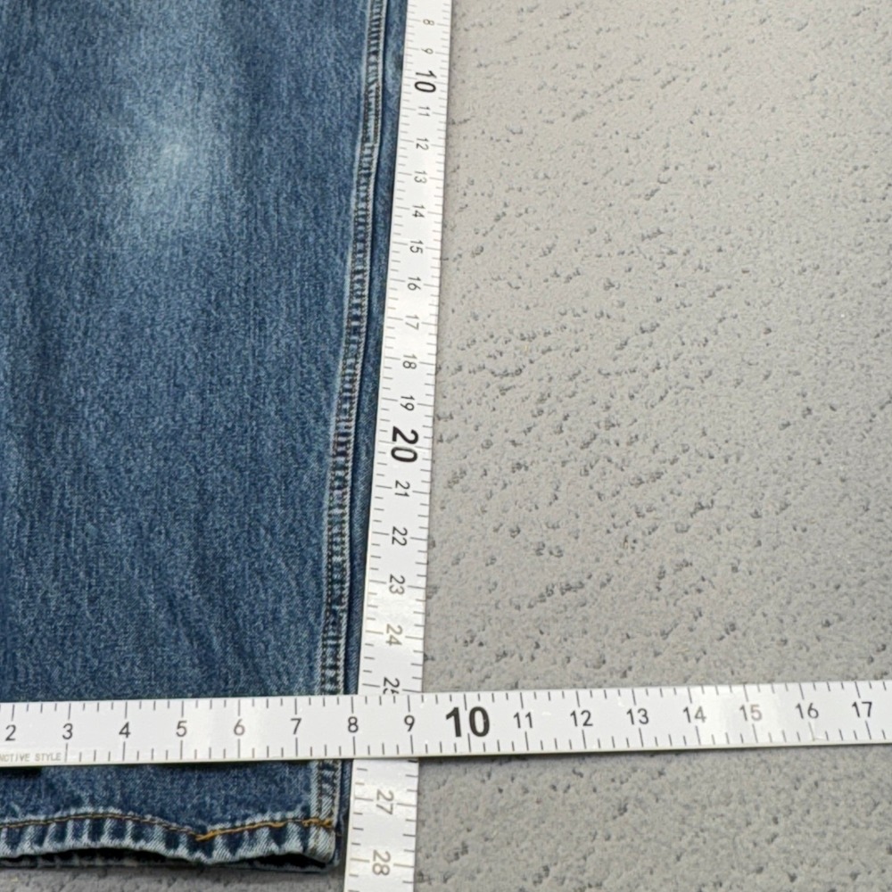 Levi's 560 Jeans Mens 33x30 Blue Comfort Fit Loose Tapered Leg Baggy Denim - Picture 3 of 13